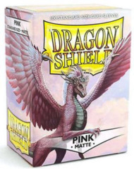 Dragon Shield Sleeves: Matte Pink (Box Of 100)